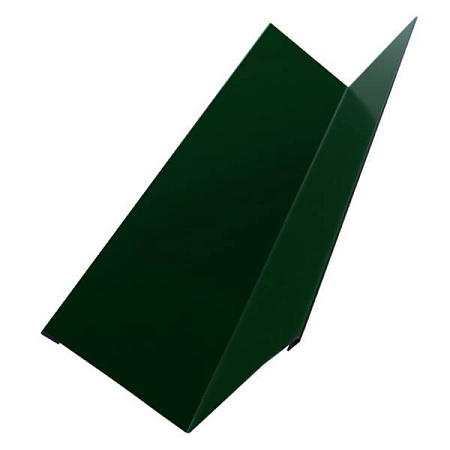 Конек кровельный внутр 200*200 RAL 6005 для профлиста