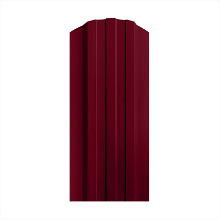 Штакетник металлический Style фигурный рез двухсторонний ( RAL3005 )