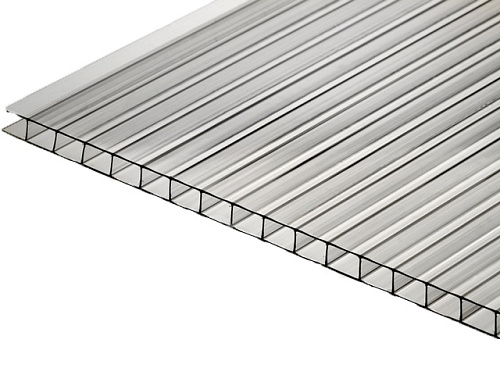 Поликарбонат прозрачный 4мм (2.1*6.0м) люкс