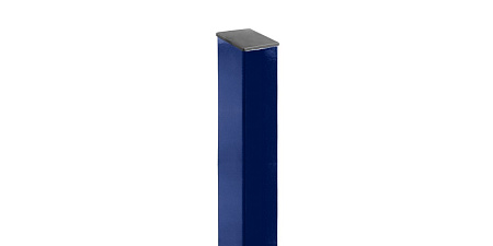 Столб 60*40*1,5 синий (Ral 5005) 2.5м