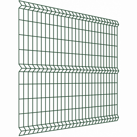 3д забор зелёный 2700х1740х3 мм