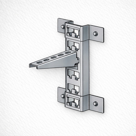 Комплект: стойка + консоль + скоба
