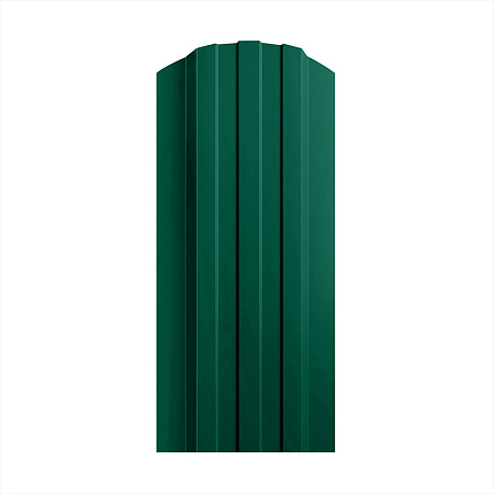 Штакетник металлический Style фигурный рез двухсторонний ( RAL 6005 )